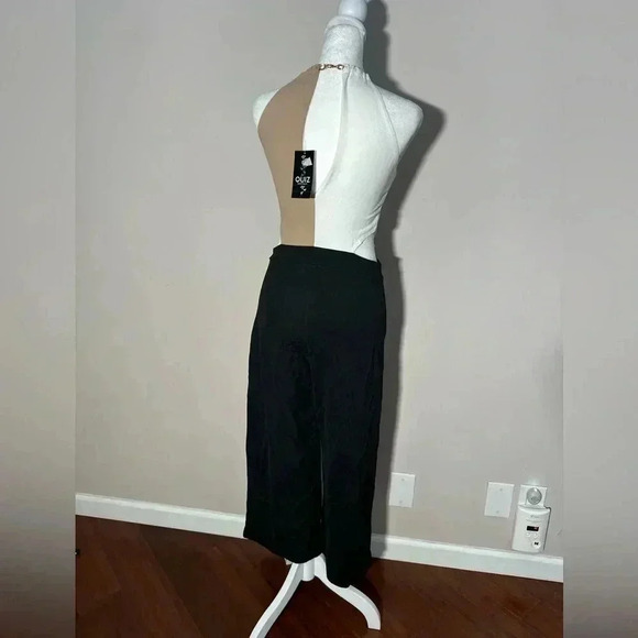 WOMENS SIDE-CUT HALTER JUMPSUIT size 4 - Picture 6 of 7